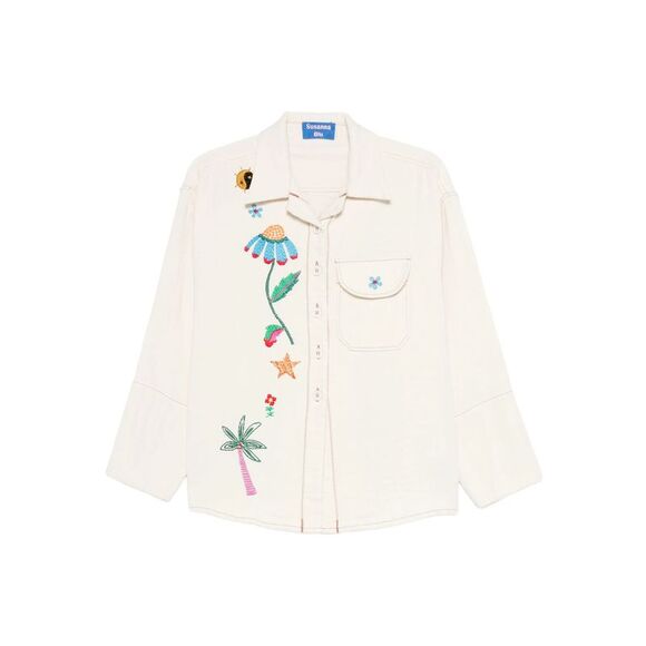 Susanna Blu White Tops - Shirts Women